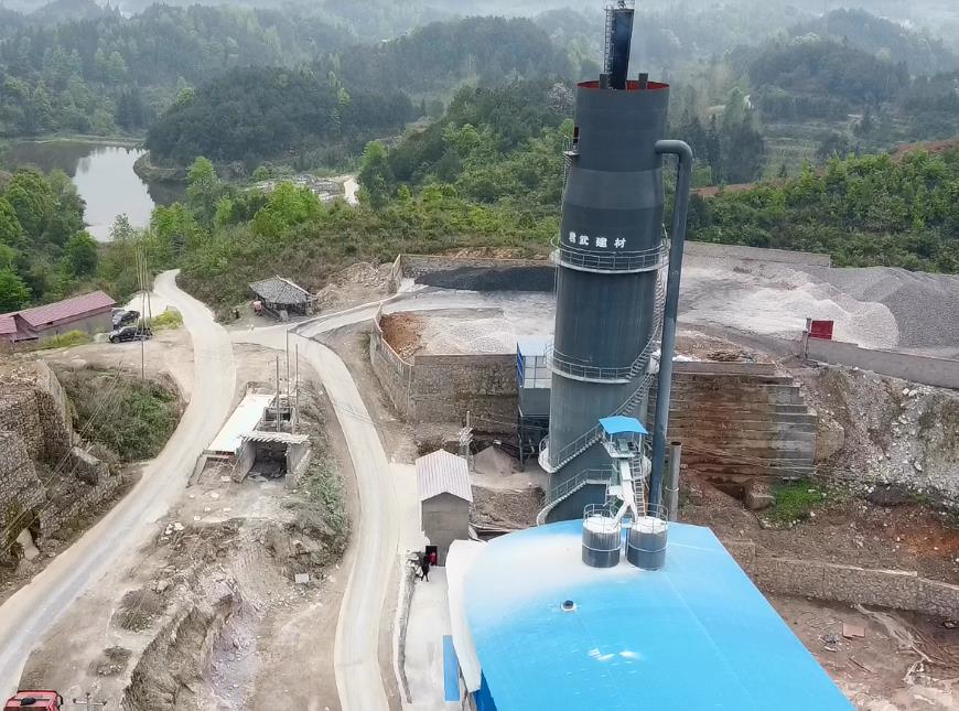 懷化辰溪縣日產(chǎn)300噸石灰窯項目